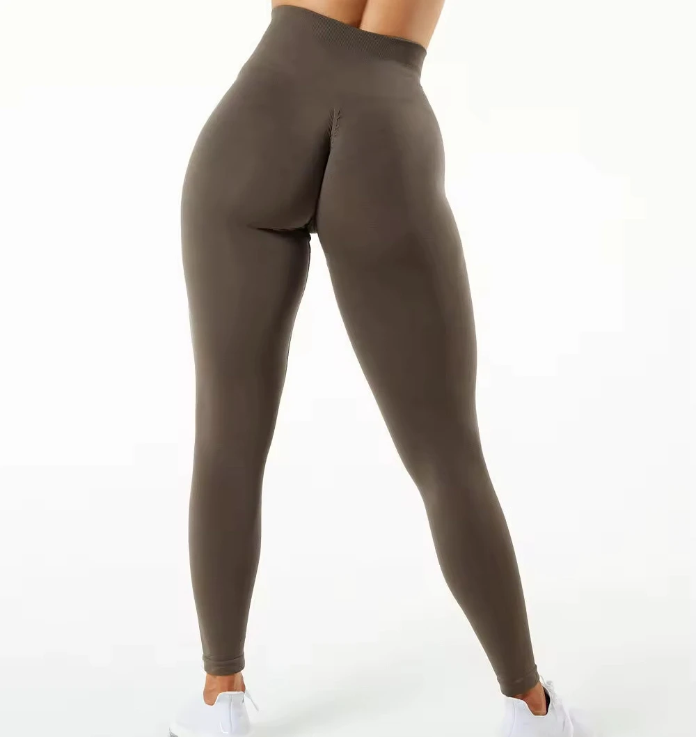 Wholesale Soft High Waisted Workout Seamless Leggings Yoga Pants Gym Leggings for Women Amplify Leggings