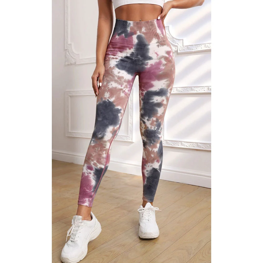 Breathable Seamless Casual Summer Anti-Bacterial Cotton/Bamboo Fiber High Elastic Waist Thick Knee-Length Gym Leggings Women