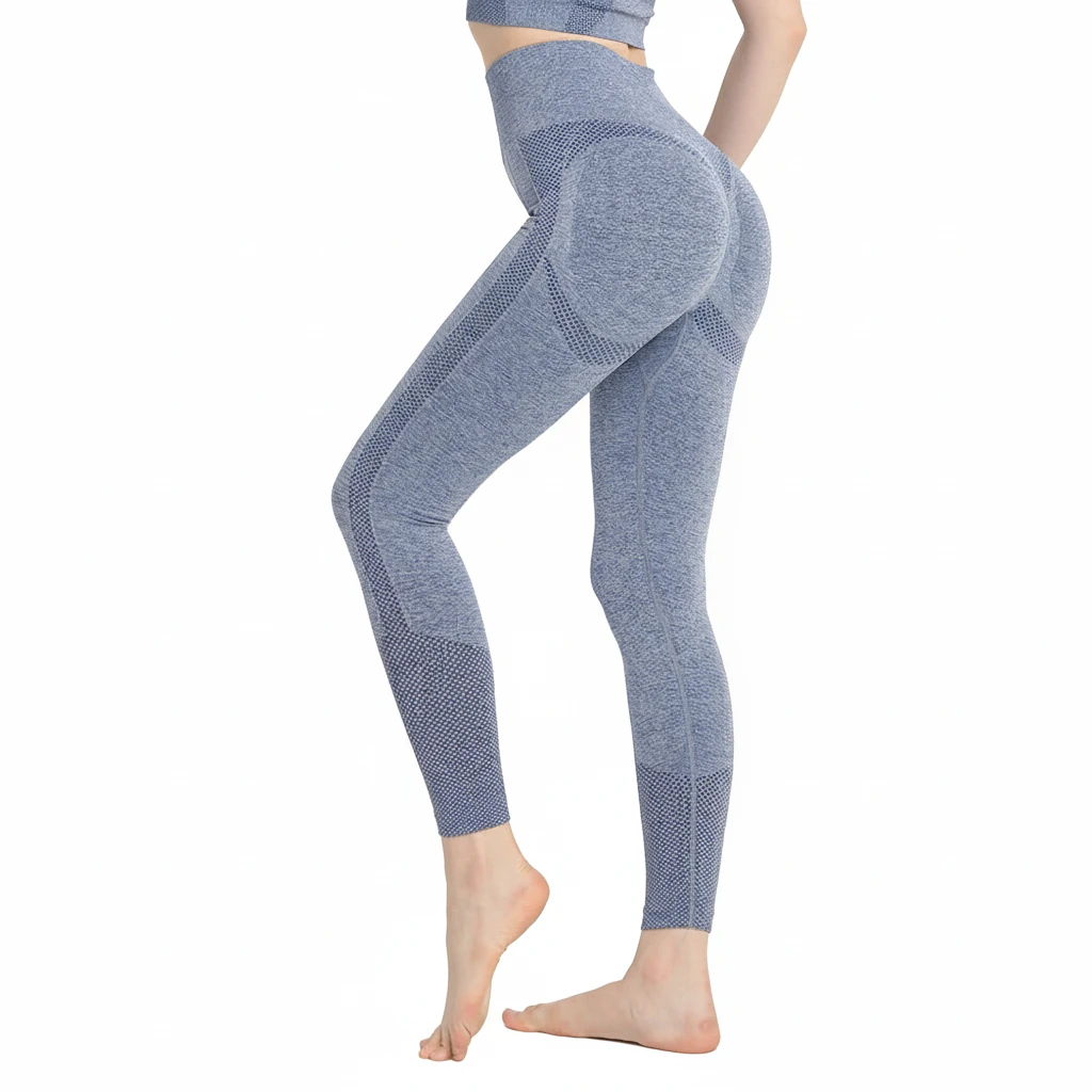 Ruched High Waist Yoga Pants Women Seamless Peach Hip Lifting Stretchy Workout Leggings