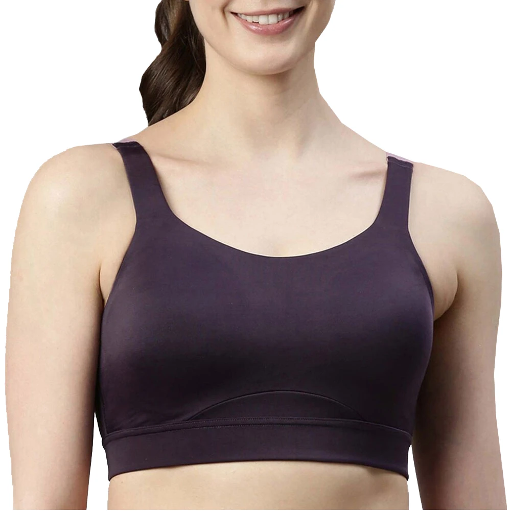 New Arrival High Quality Belle Women's Breathable Seamless Spandex/Nylon U-NECK Sports Bra Medium Support Yoga Gym Fitness Wear