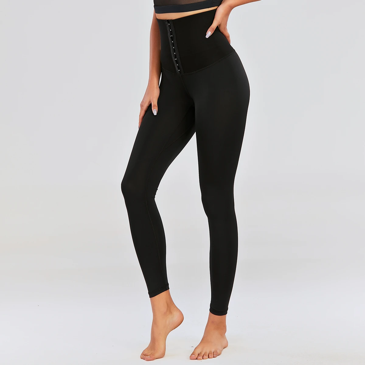JIEJIN Golden Supplier Hot Style Sports Leggings Soft Super High Waist Elastic Stretch Yoga Pants