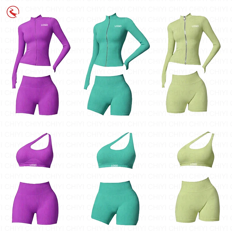 Custom Logo Hot Solid Color Fashion Yoga Sport Pants Gym Wear Workout Seamless High Waist Four-Way Stretch Breathable Women