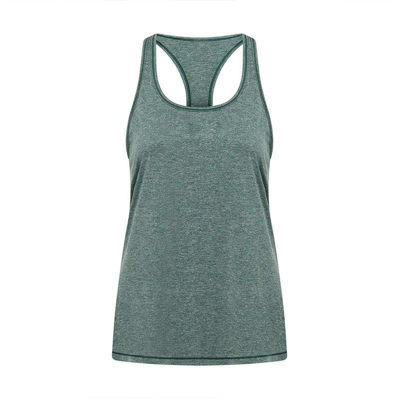 Women's Quick-Drying Breathable Sleeveless Vest for Fitness Yoga Pilates Running Loose Fit Sports