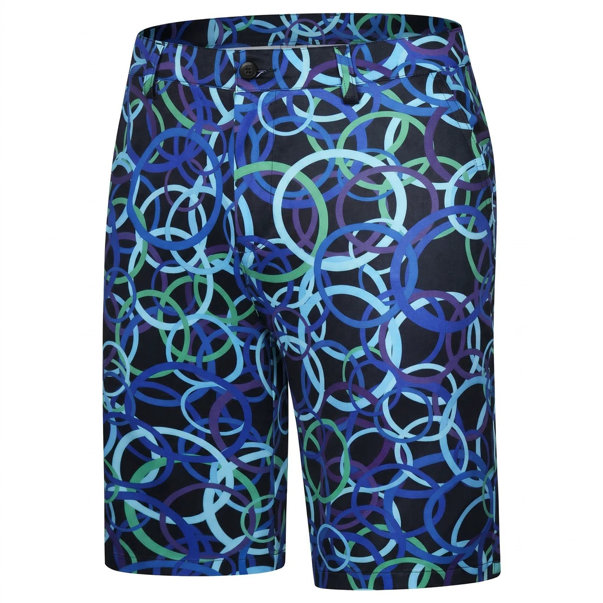 New Arrival Wholesale Heat-Transfer Printing Men Golf Shorts High Quality Summer Blank Casual Four-Way Stretch Quick Dry