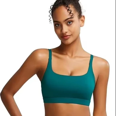 Wholesale Best Price High Quality Women's High Support Simple Strapless Sports Bra Spandex/Nylon Custom Color Breathable Quick