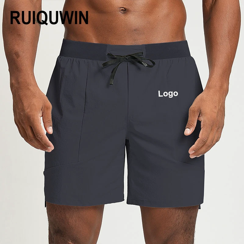 RUIQUWIN Wholesale Men's Athletic Running Shorts Quick Dry Breathable Gym Shorts with Pockets Hiking Tennis Workout Sportswear