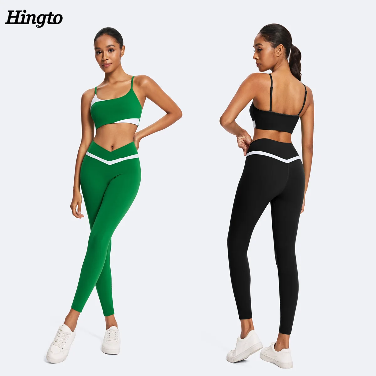 Private Label Fitness Wear Workout Sets For Women High Quality Spandex Active Wear High Quality Sportswear Custom Workout Sets