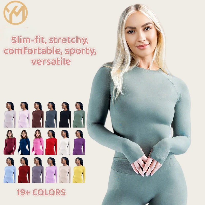 YIMO Casual Naked Seamless Yoga Suit Tight Spaghetti Strap Tube Top Wrinkle-Resistant Straight Sports