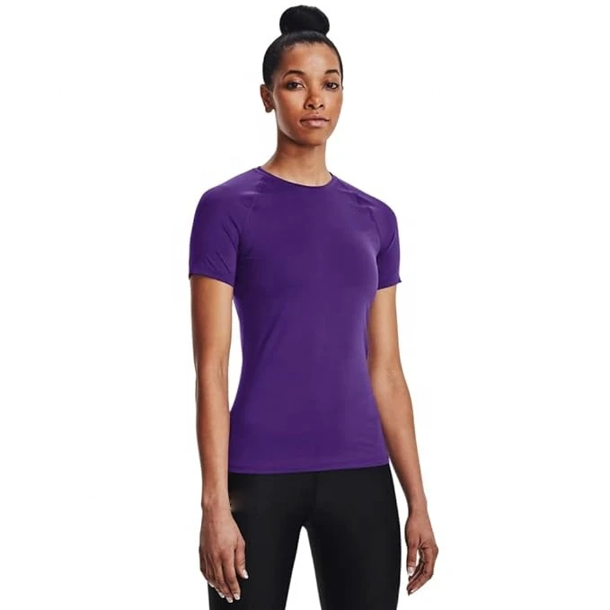 2026 Women's XL Size Gym Tops Breathable Summer Yoga Shorts Quick Dry Compression Workout Shirts Loose Plain Fabric Logo