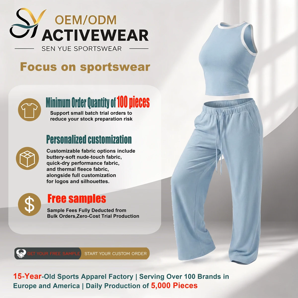 Nylon Fat Burning Sweat Suit Women Two Piece Outfit Sleeveless Top Wide Leg Yoga Pants Casual Running Workout Tracksuit
