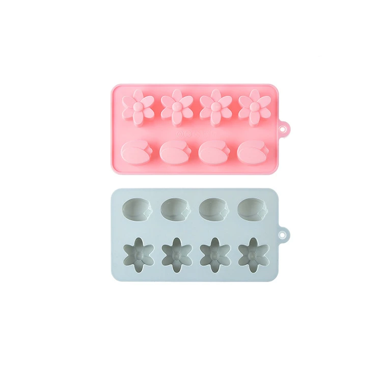 Silicone Flower Mold for Chocolate & Candy DIY Dessert Pudding Baking Mini Soap Making