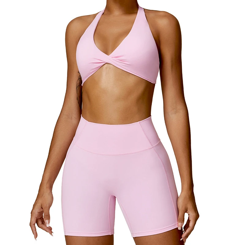 Custom Sexy Soft Yoga Elastic Running Fitness Gym Wear Sports Bras for Woman