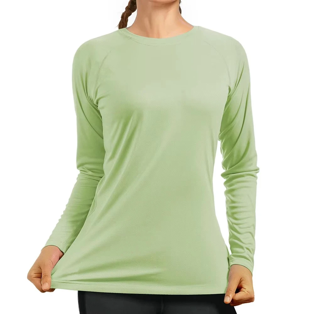 Stretchy Bodycon Fitness Top Women High Elasticity Workout Shirt Quick Dry Yoga Tee OEM Manufacturer Pakistan
