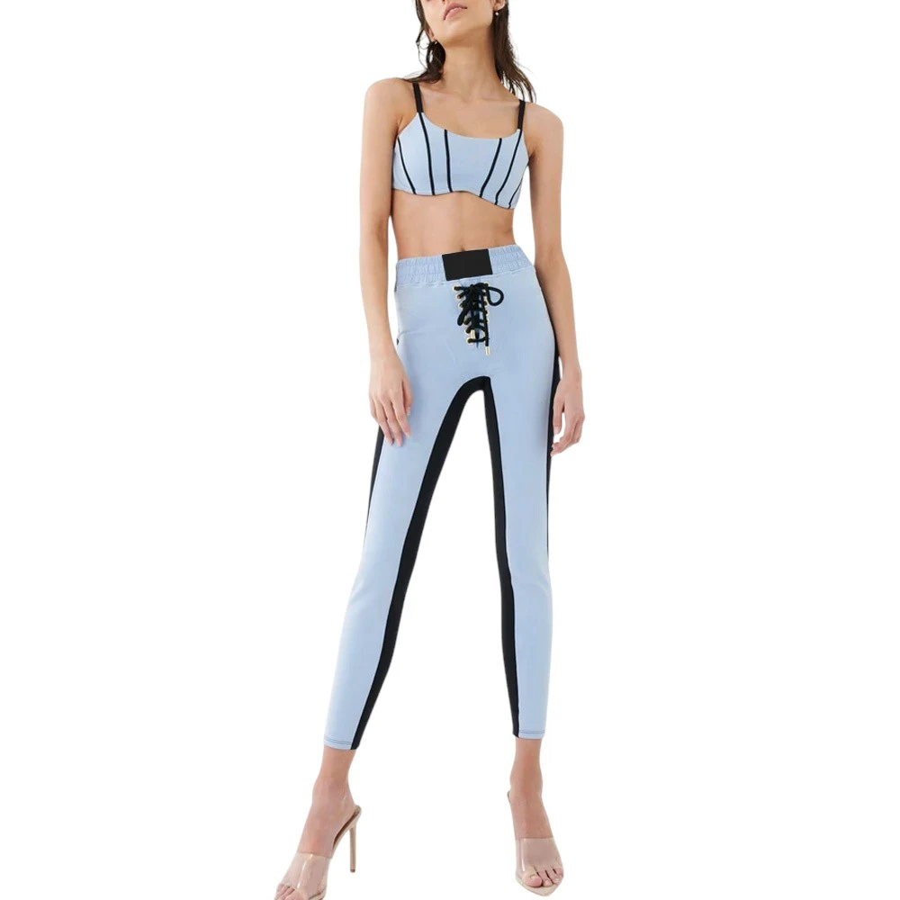 Yoga set for Women 2 Piece Yoga Set High Elastic Plus size Sportswear Women Gym Sports Suit Quick Dry