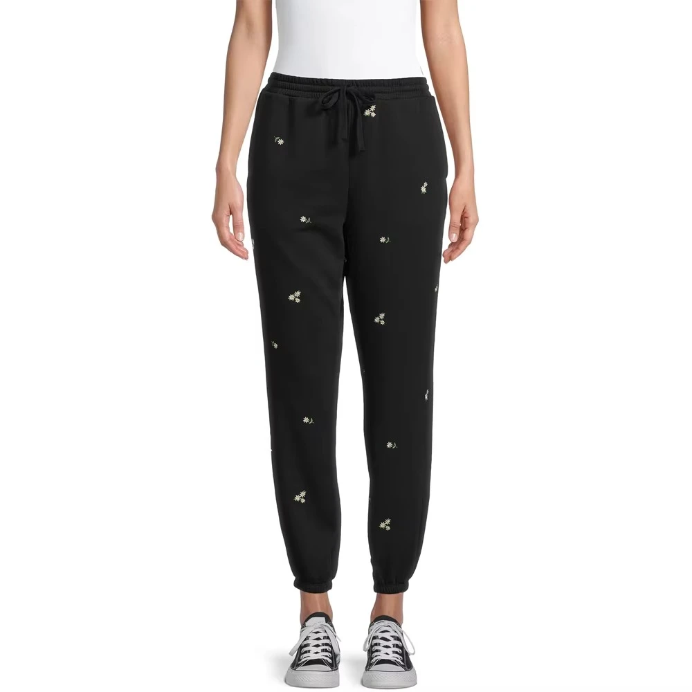 New Casual Solid Low Rise Pants Women Basic Slim Fitness Leggings Sweatpants Streetwear Outfit Solid Flared Trousers Hot Sale