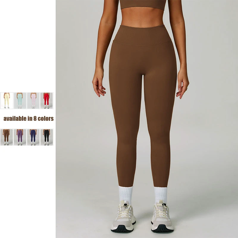 Seamless Women Fitness High Waist Yoga Pants Scrunch Butt Lift Athletic Breathable High Quality Yoga Gym Leggings