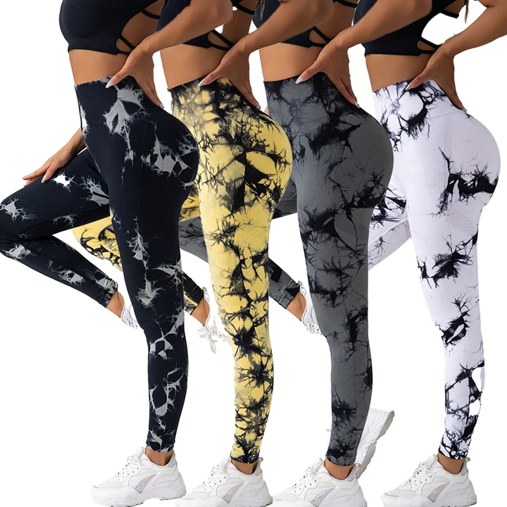 Breathable High Quality Wholesale Woman Seamless Yoga Pants Push up Sportswear Fitness Workout Leggings