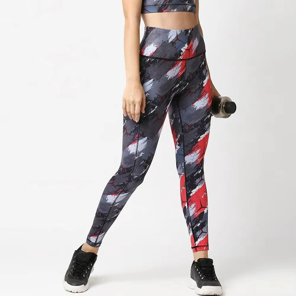 Solid Color Soft Yoga Fitness Leggings Hot Selling Breathable High Quality In-Stock Comfortable