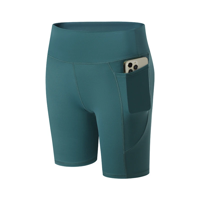 Women's High Waist Fitness Pants Quick-Drying Seamless Sports Gym Yoga Shorts Sexy Casual Yoga Shorts