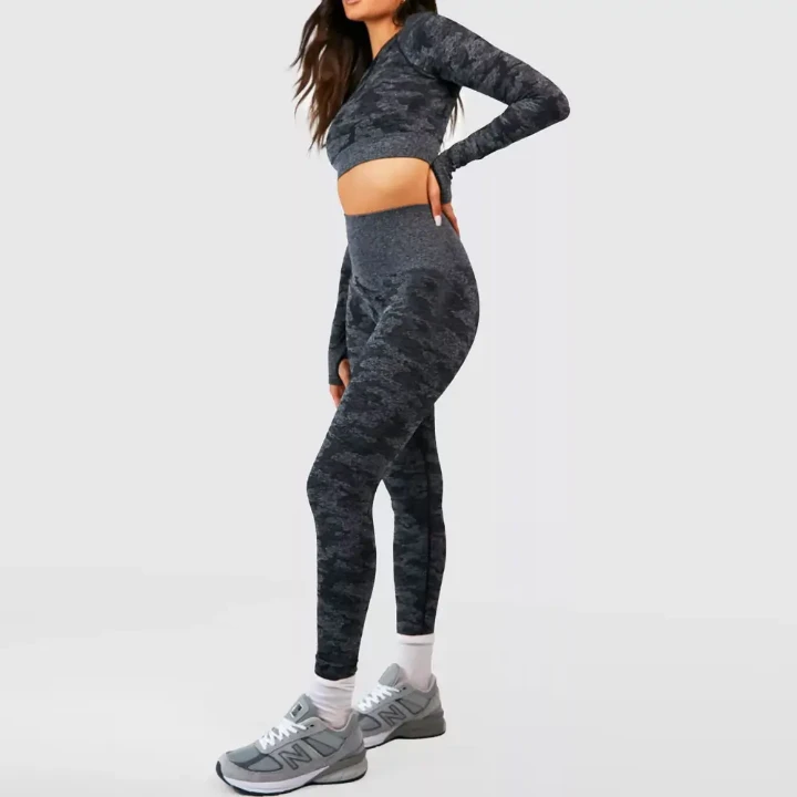 Hot Selling Cheap Price Yoga Set Top Trending Wholesale Yoga Set Women Seamless Workout Fitness Yoga Set
