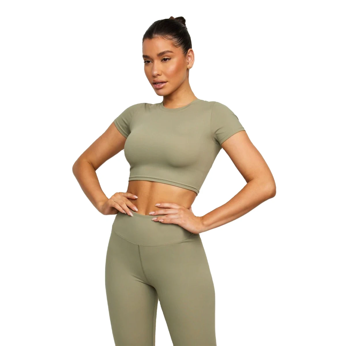 Custom Plus Size Tank Top Stretchy Slim Casual Camisole Half Sleeves Fitness Workout Sport Gym Yoga Sexy Women Crop Top T-Shirt