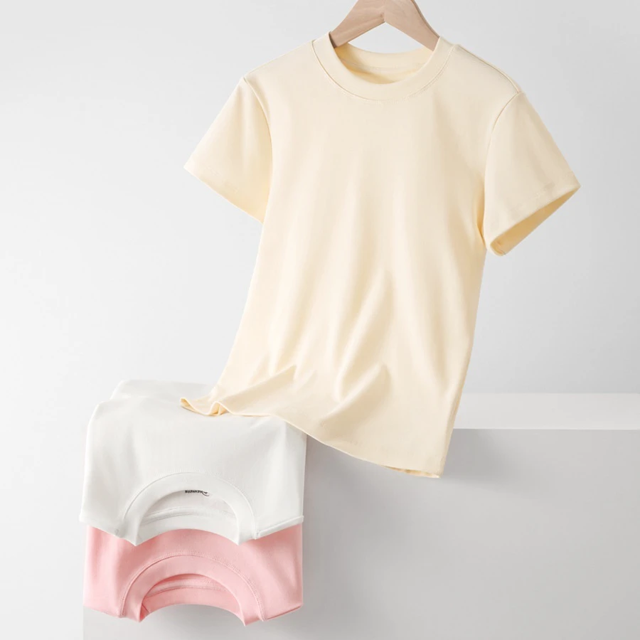 Custom Printed Round Neck Slim Casual T-shirts for Women Breathable High Quality Super Soft Cotton and Spandex Women's T Shirt