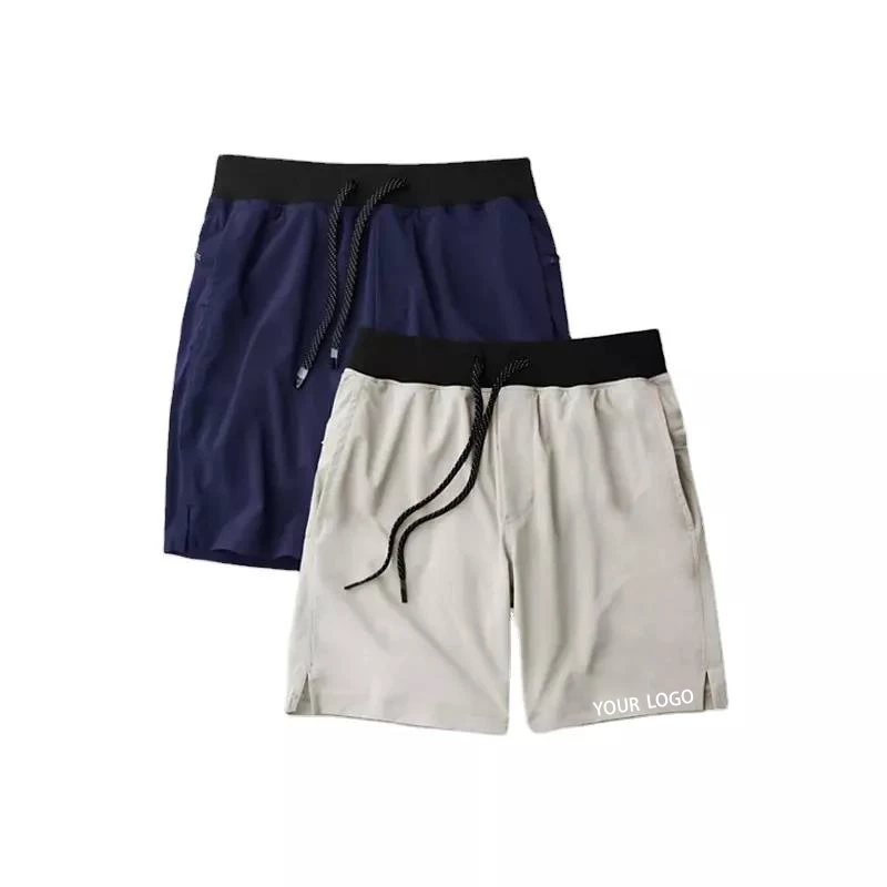 Hot Sale New Design OEM 4 Way Stretch Workout Grey Active Gym Running Shorts Mens Shorts