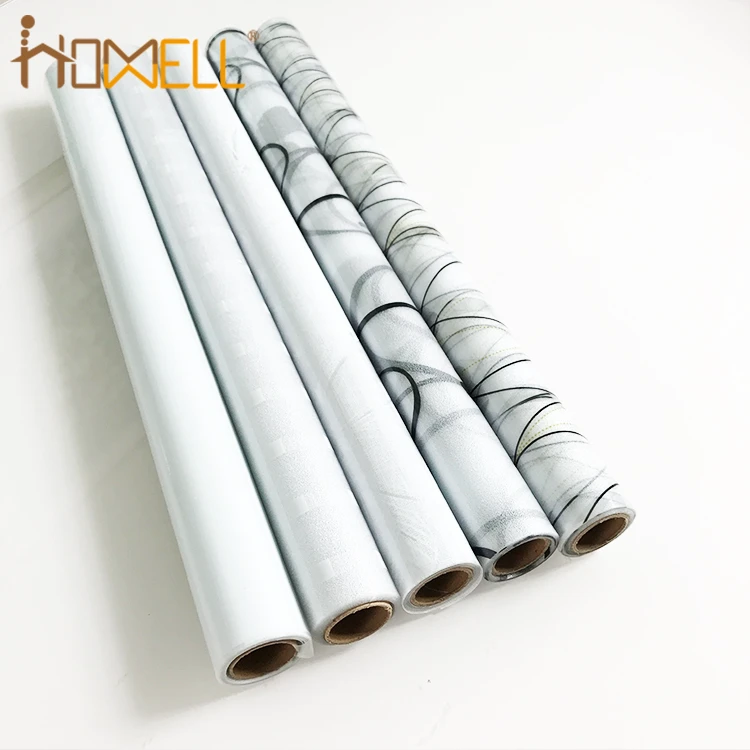 Decorative Self-Adhesive Embossed Static Window Film PVC European Style Embossed Electrostatic