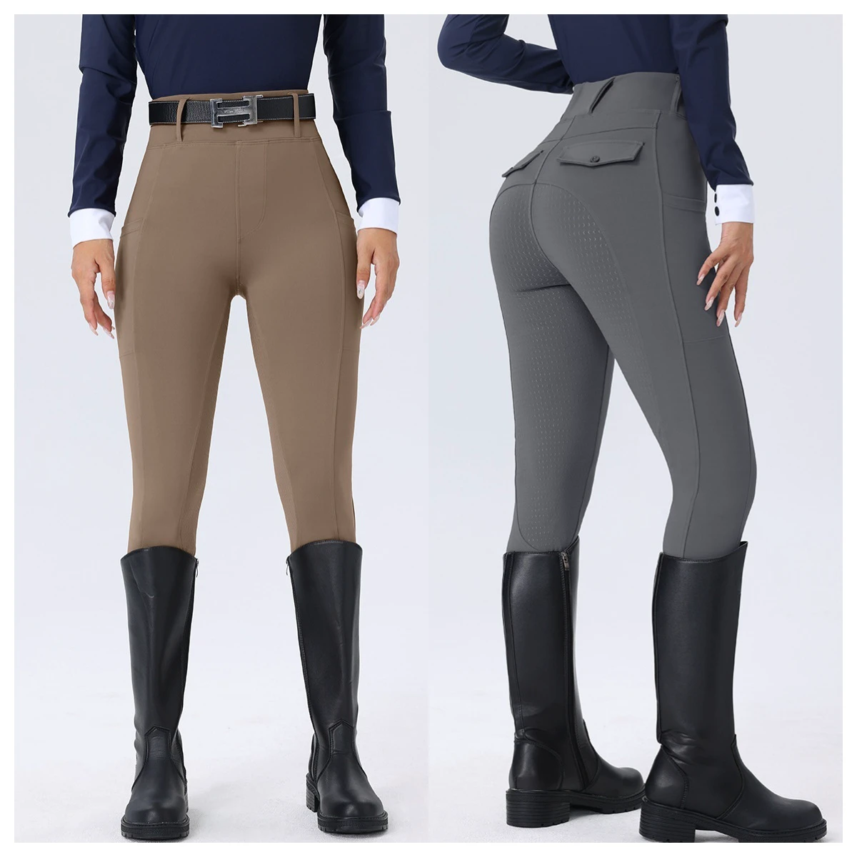 OEM/ODM Horse Riding Wear Stretchable Tight Riding Pants Athleisure Style Riding Leggings Equestrian Equestrian Clothing
