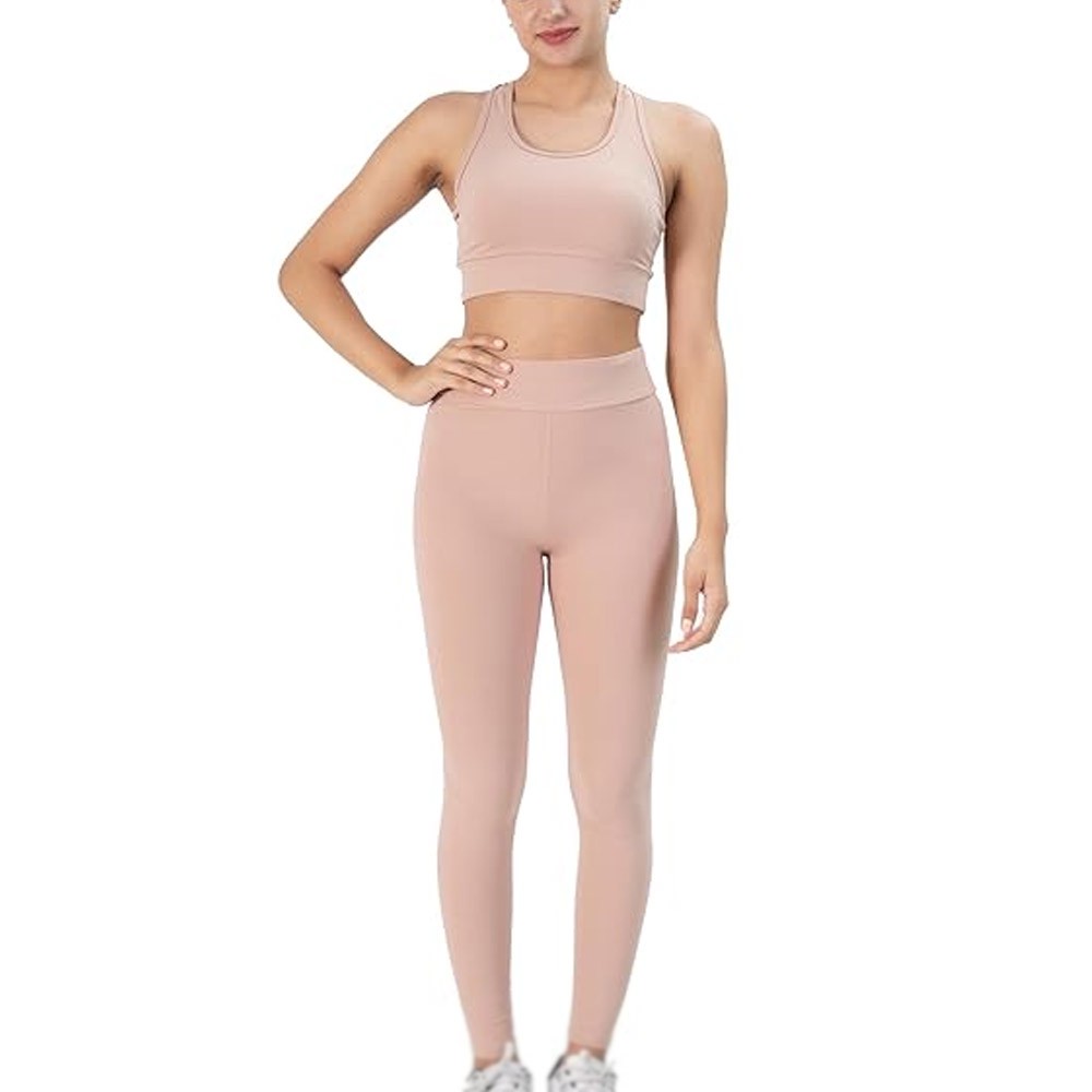 Design Your Own Women's Yoga Set-3 Piece Gym Fitness Wear Spandex/Nylon Sleeveless High Stretch New Style
