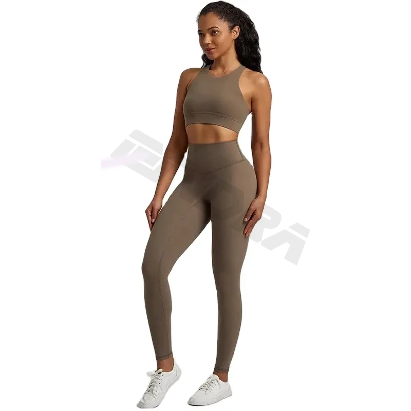 2024 Cotton Fitness Yoga Clothing Set for Girls Strappy Back Sports Bra Gym Shorts Breathable Workout Gear Limited Stock Supply