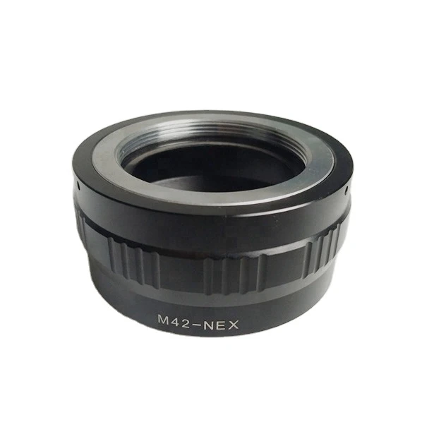 MASSA Photographic Equipment Digital Camera Accessories CNC Aluminum Alloy Machining M42 Lens to NEX Camera Bayonet Adapter Ring