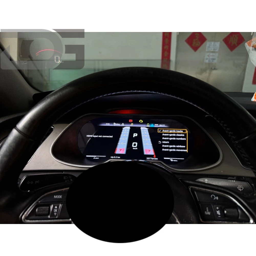 For Audi A4 B8 B8 S4 B8 RS4 B8 A5 8T S5 8T RS5 8T Q5 8R SQ5 8R A6 C6 A7 Q7 LCD Dashboard Panel Instrument Cluster Speedometer