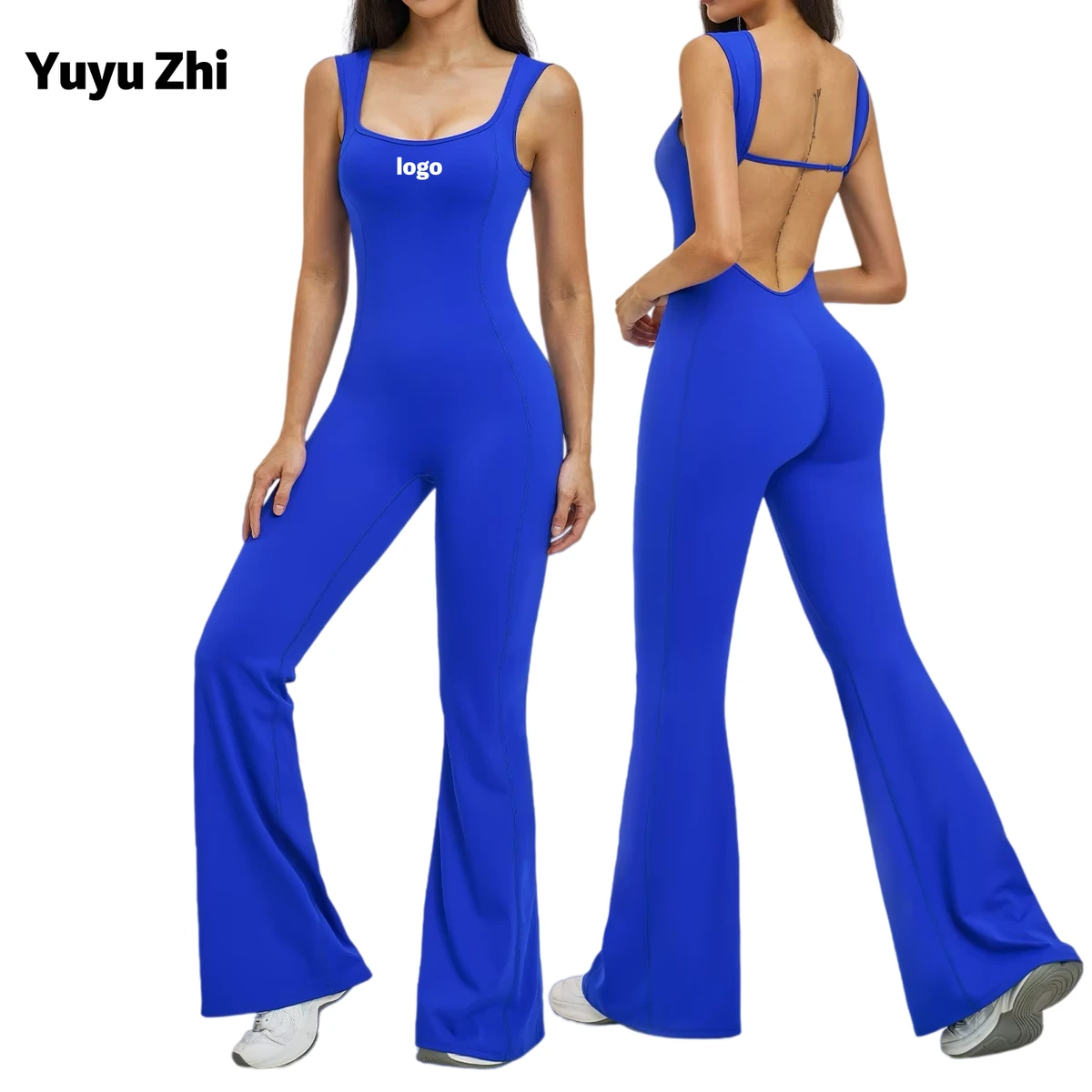 Cross-border Sports Yoga Beautiful Back One-piece Slimming Fitness Clothing Sweat-Wicking Seamless Spaghetti Strap Full Length