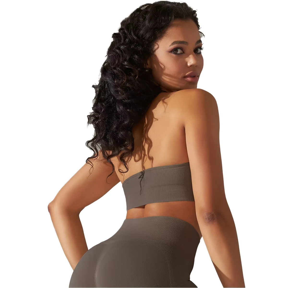 High Support Halter Neck Sports Bra for Women Lightweight Yoga & Running Fitness Top Seamless Beautiful Back Plus Size Available