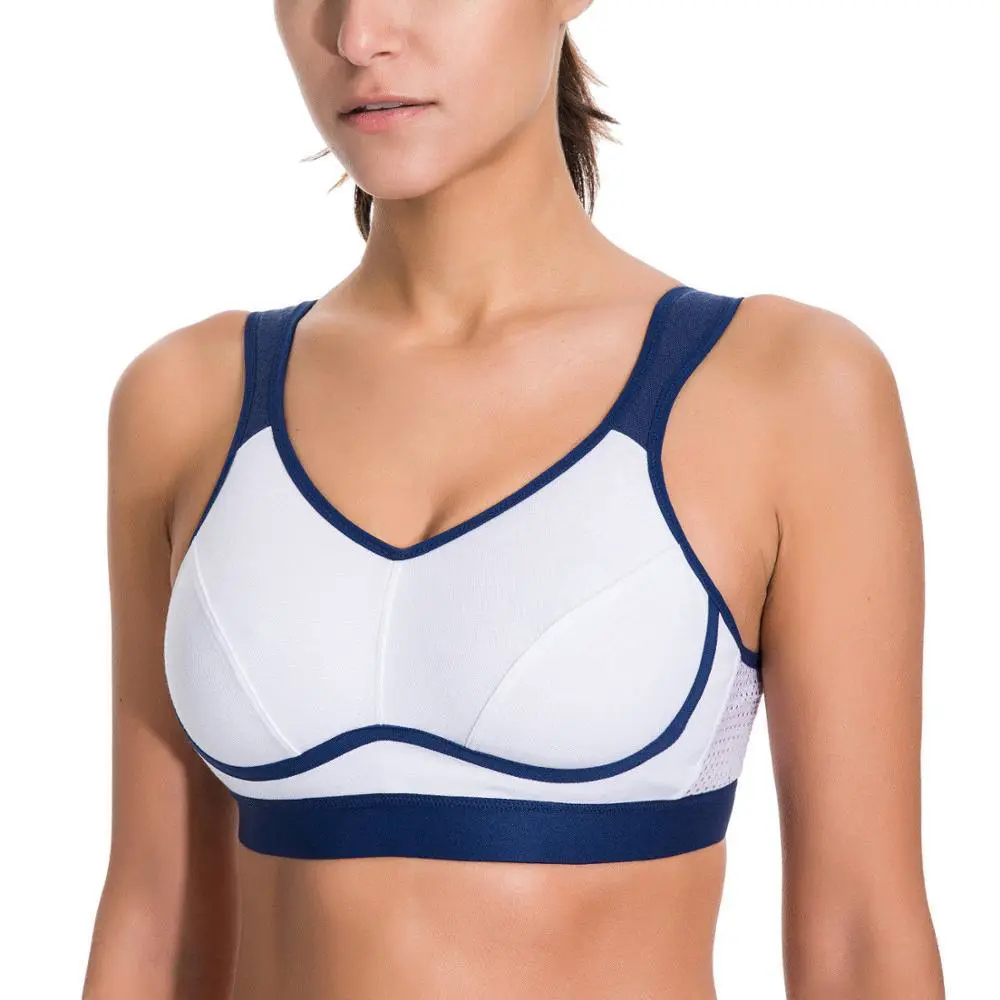 New Design Women's Sports Bras Sets Heavy Duty Support Wireless Plus Size Breathable Quick Dry for Workout Bra Windproof