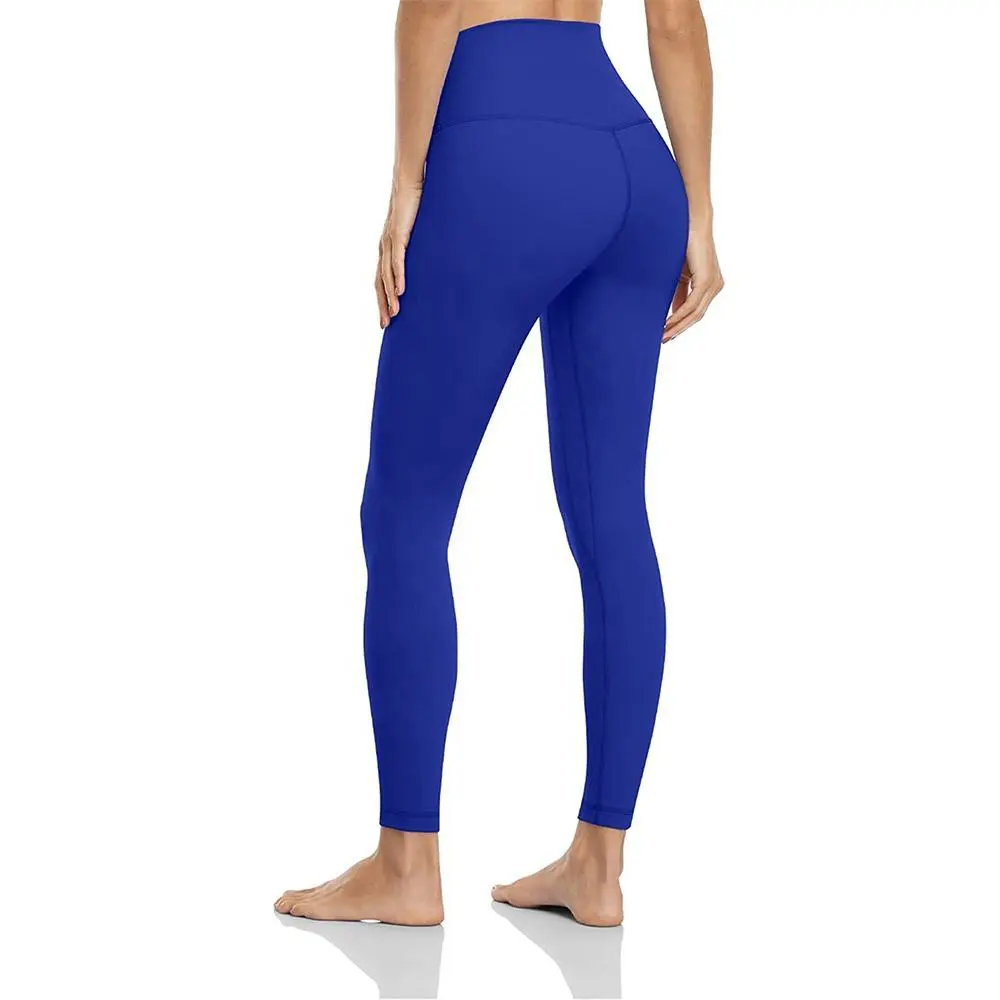 Low Price High Waist Fitness Yoga Pants High Quality Stretch Breathable Knitted Seamless Leggings