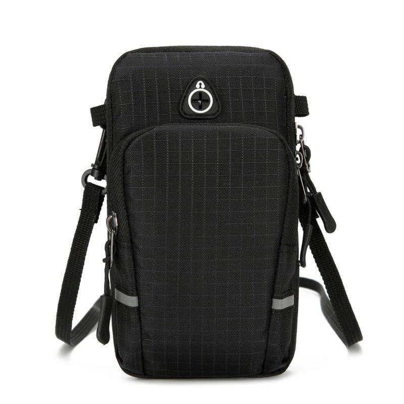 Custom 6.7-Inch Mobile Phone Arm Bag Jogging Outdoor Running Sports Fitness Gear Wrist Bag Waterproof PU Lightweight