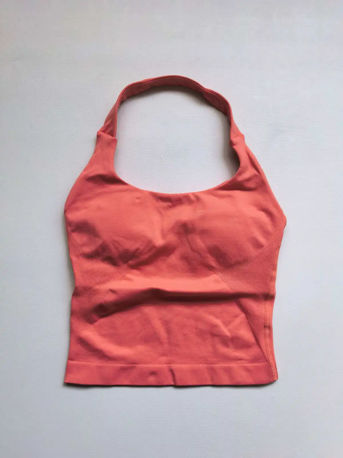 Newest Wholesale 2025 Active Wear Gym Workout Sports Sleeveless Halter Crop Top Yoga Vest for Woman