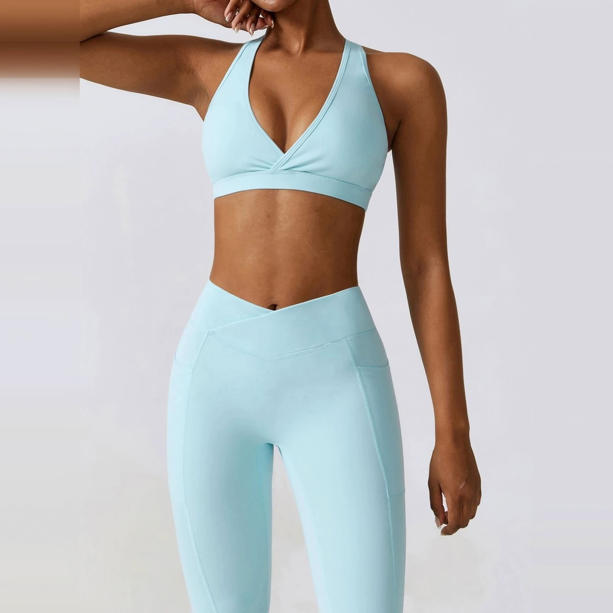 Comfortable Women's Sports Bra with Reversible Print Breathable Moisture-Wicking Workout Top Lightweight Yoga Essentials