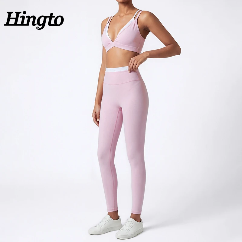 Premium Buttery Soft Yoga Sets For Women Custom Activewear Gym Set Manufacturer Sweat-Wicking 4-Way Stretch Athletic