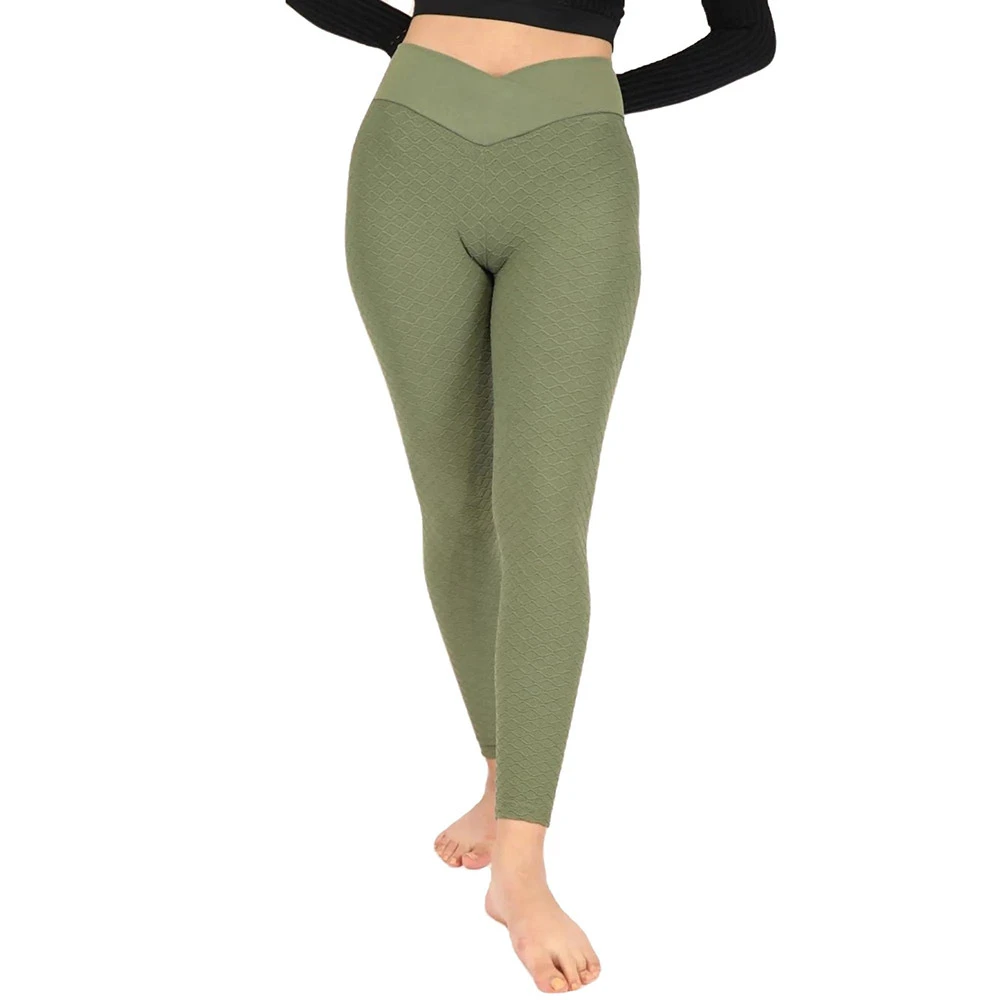 Hot Sale High Waisted Thick Knitted Breathable Warm Leggings with Blend Underwear Full Length