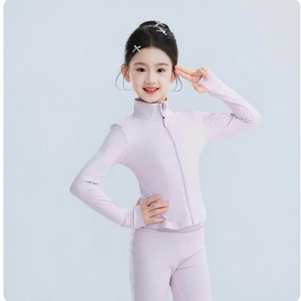 Girls Dance Wear Yoga Flare Pants Vest 2 Piece Yoga Set Fitness Tops Sports Suits Yoga Workout Set for Kids