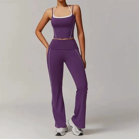 Wholesale Modest Activewear Custom Lightweight Breathable Eco-Friendly Spandex/Polyester Medium Support Sports Bra for Women's