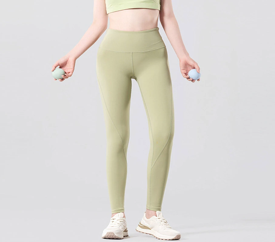 Women's Custom Logo Yoga Leggings High Wais Gym Fitness Sports Heat Transfer Printing Workout Spandex Ladies Leggings