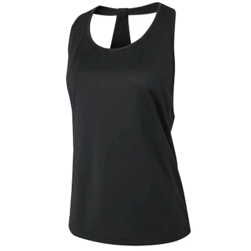 Women Plus Size Sports Shirt Sleeveless Yoga Top Quick Dry Gym Top Outdoor Running Sportswear Printed Reversible Eco-Friendly