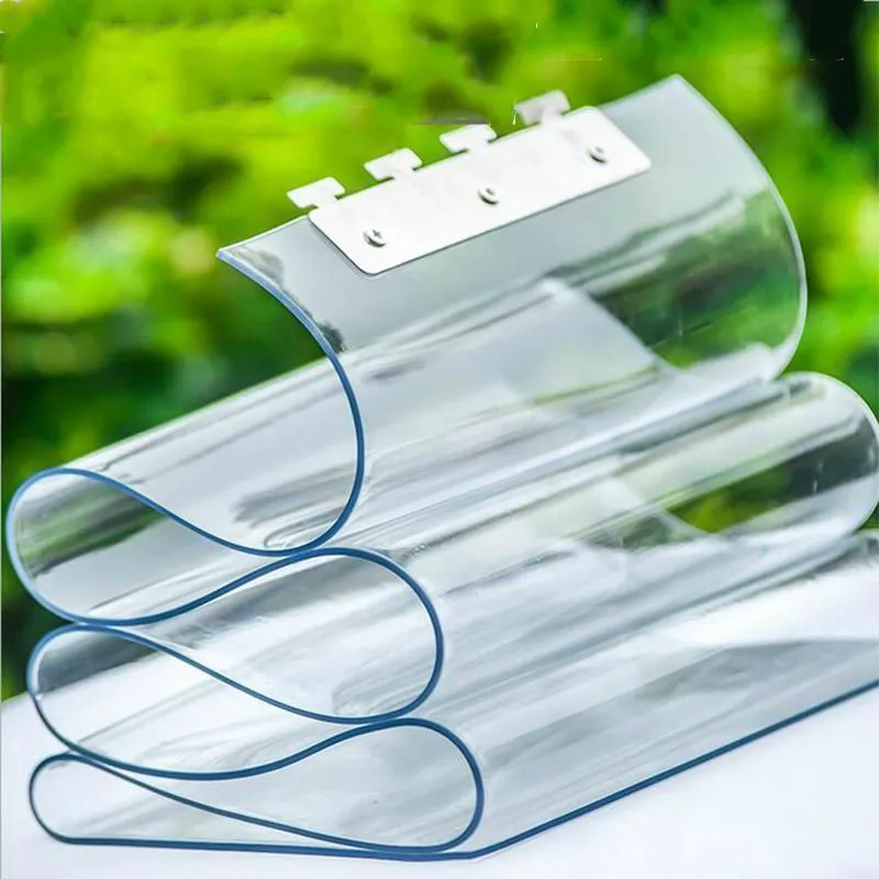 HSQY Customized 50m PVC Curtain Roll Industrial Freezer Refrigeration Super Clear Plastic PVC Strip Door Curtain