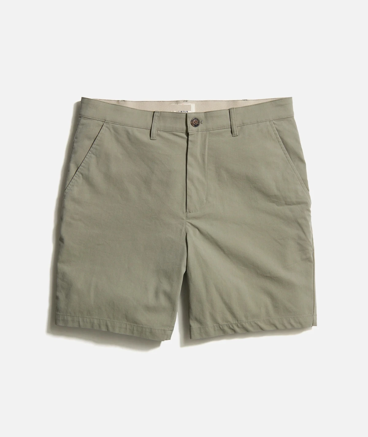 Men's Plus Size Summer Cotton Gym Shorts Smart Casual Chino Design Elastic Waist Mid 4 Pocket Breathable Anti-Wrinkle Cargo