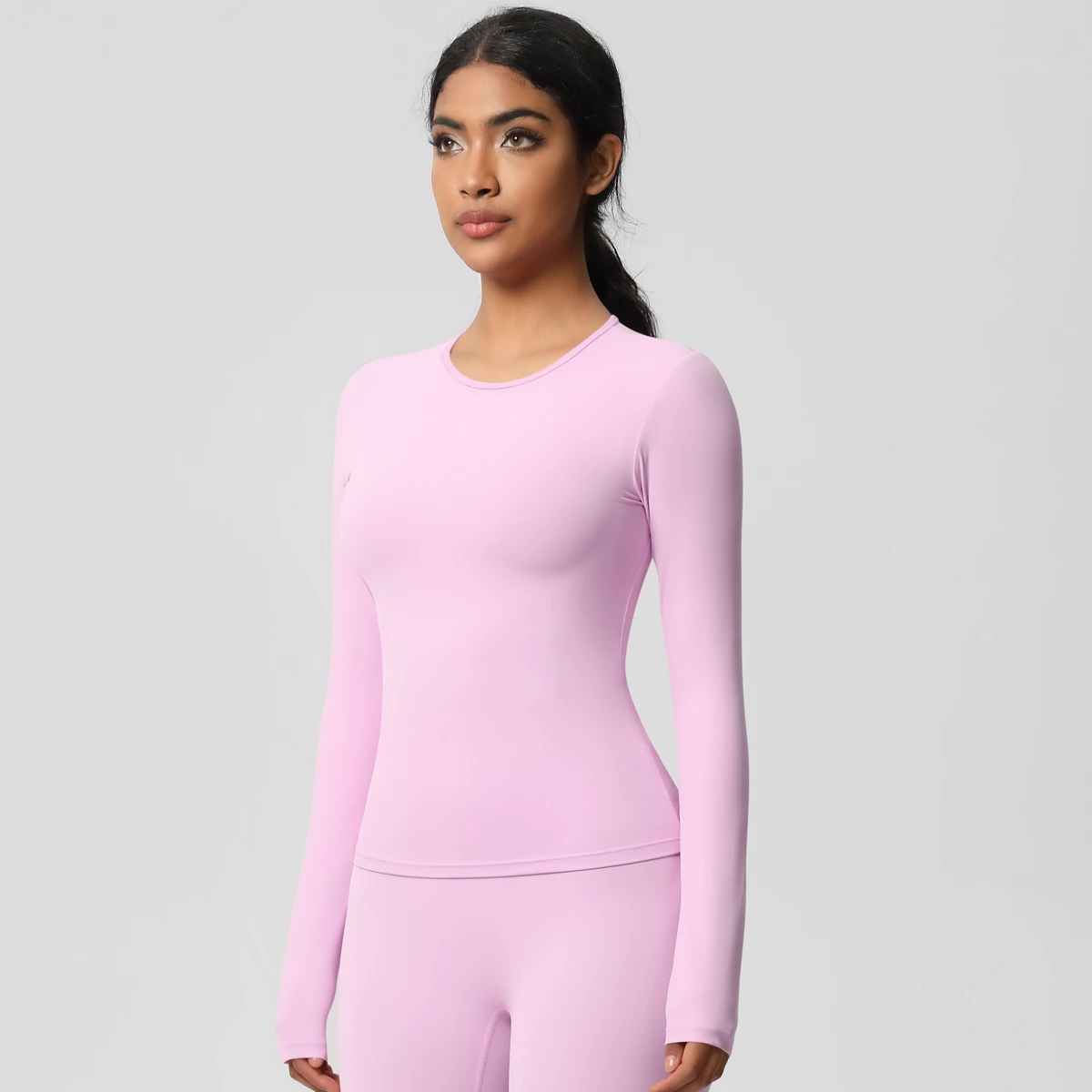 Quick Dry Breathable Four-Way Stretch Sweat-Wicking Yoga Top Gym Seamless Backless Spandex/Nylon Sports Running Customized