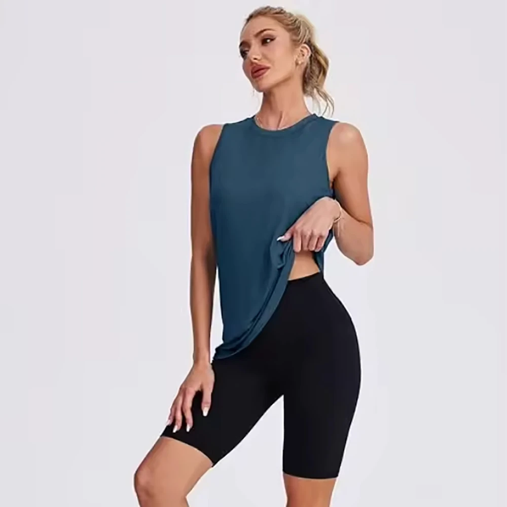 Womens Workout Tank Tops Lightweight Sleeveless Shirts for Women Loose Fit Tops for Athletic Running Tennis Yoga